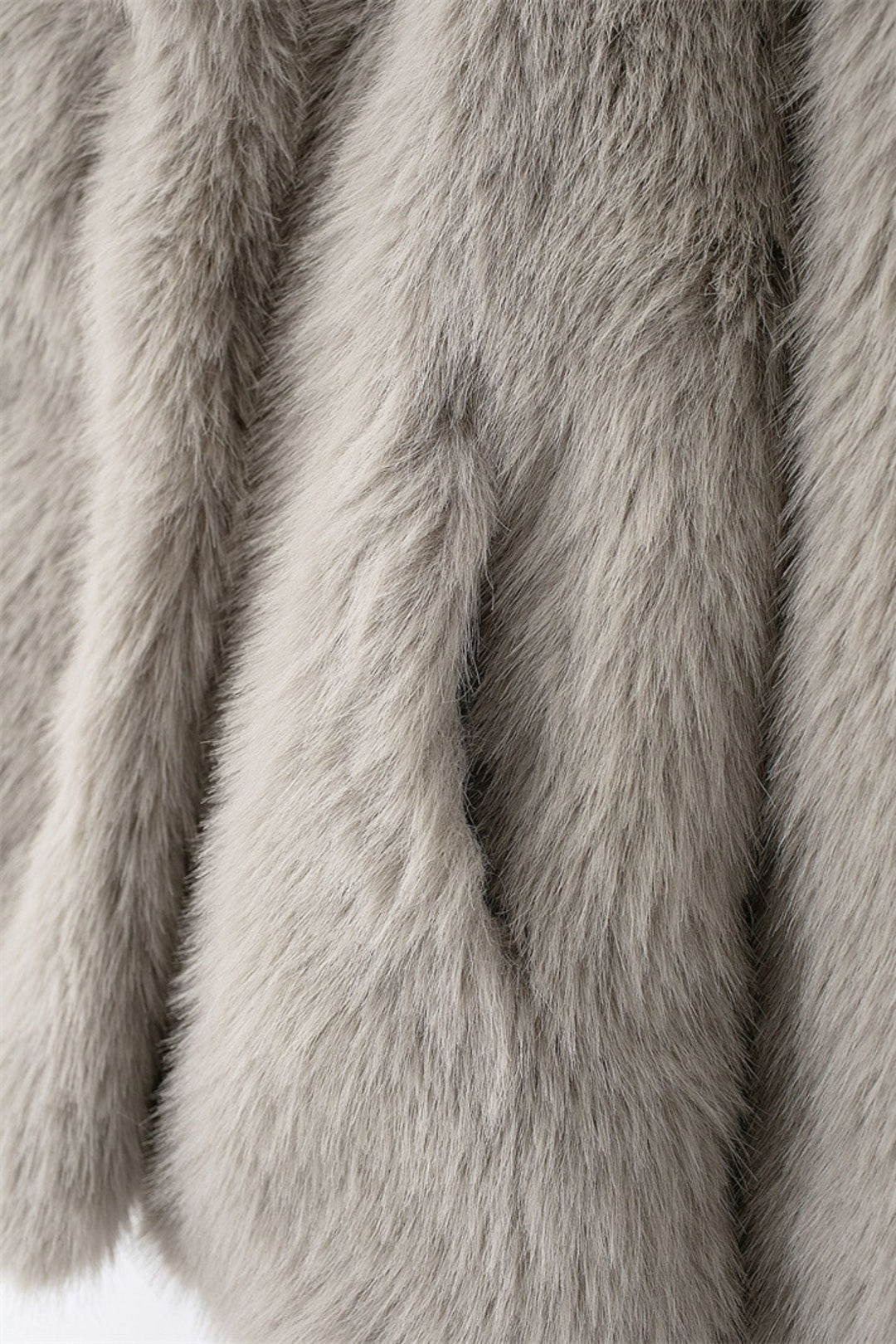 EB | Faux-Fur-Schalkragenjacke