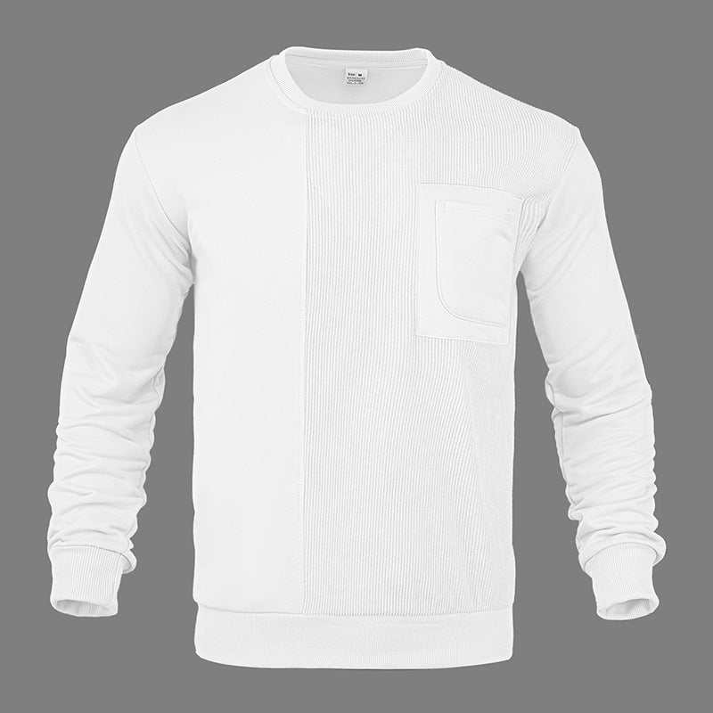 Herren Sweatshirt mit strukturierter Front EB
