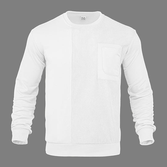 Herren Sweatshirt mit strukturierter Front EB
