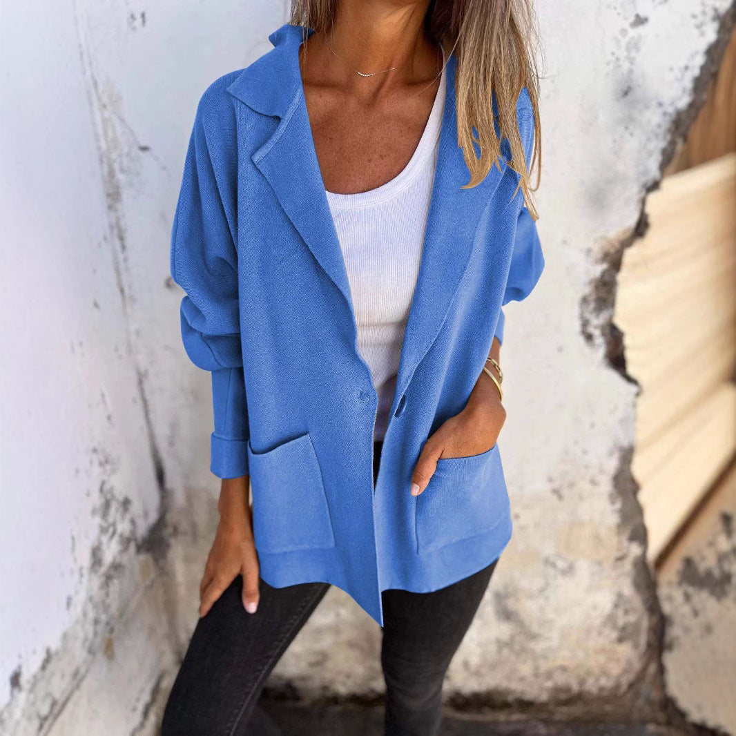 Damen modische Oversized Blazer EB