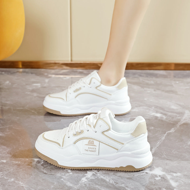 Damen sportliche Sneakers mit robustem Profil und flexiblem Obermaterial EB