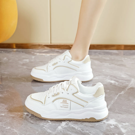 Damen sportliche Sneakers mit robustem Profil und flexiblem Obermaterial EB