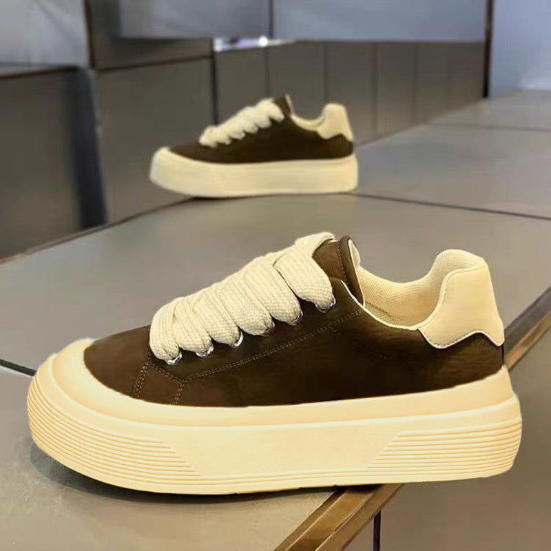 Damen Trendige Sneaker mit verstärktem Fersenbereich und rutschfester Sohle EB