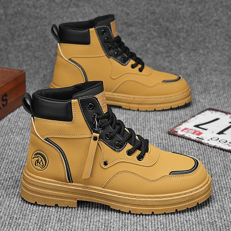 Damen Hohe Stiefel mit rutschfester Sohle und robustem Obermaterial EB