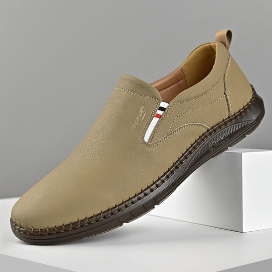 Damen Elegante Slip-On Schuhe aus weichem Leder EB