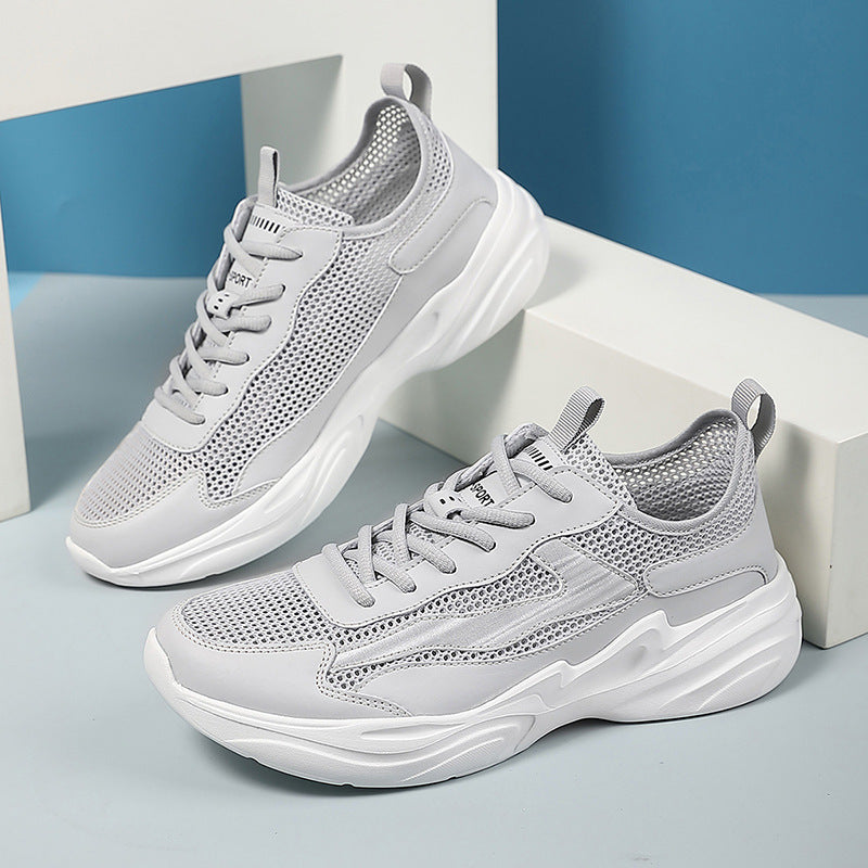 Damen Sportliche Fitness-Sneaker mit atmungsaktivem Obermaterial EB