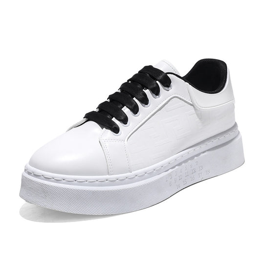 Damen moderne Sneakers mit strukturierter Sohle und lässigem Touch EB