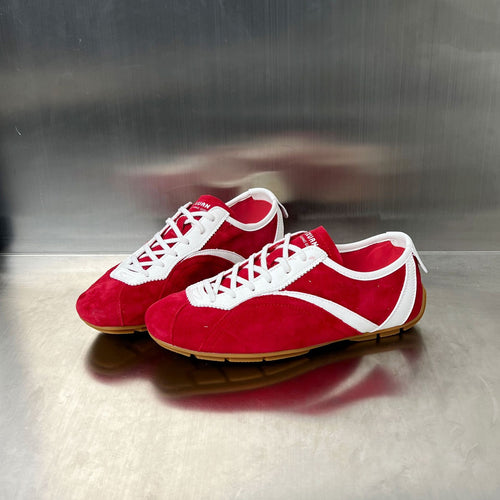 Damen Sportliche Sneakers aus hochwertigem Wildleder mit innovativer Sohlenkonstruktion EB