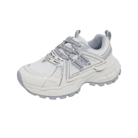 Damen Sportliche Lauf Sneakers mit atmungsaktivem Obermaterial und dämpfender Sohle EB