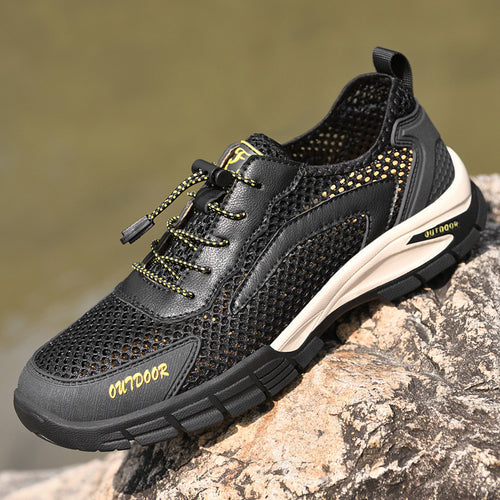 Herren Atmungsaktive Outdoor-Sneaker mit rutschfester Sohle EB