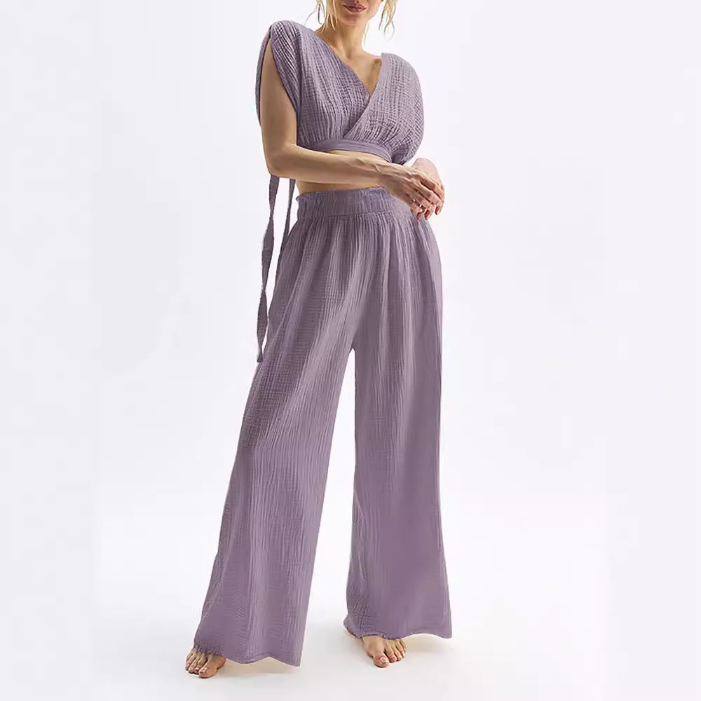 Damen Lässiger Two-Piece Jumpsuit EB