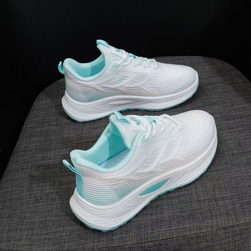 Damen Sportliche Lauf-Sneaker mit atmungsaktiver Oberflächenstruktur EB