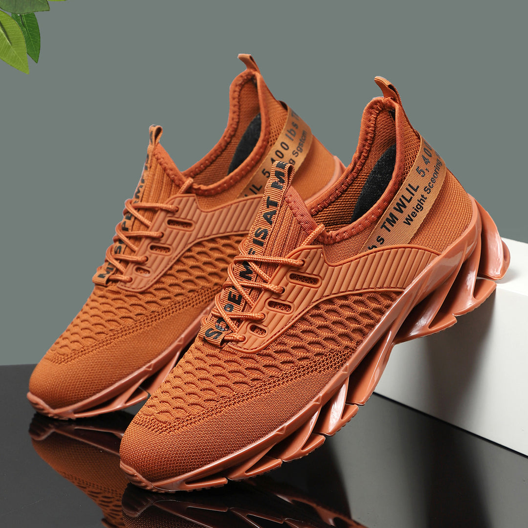 Damen Sportliche High-Performance Sneakers mit auffälligem Sohlenprofil EB