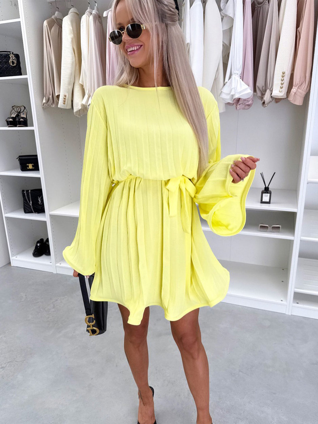 Damen asymmetrischer Maxi-Rock mit floralem Design und schwingendem Fall EB