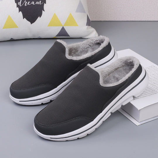 Damen Komfortable und warme Clogs mit rutschfester Sohle EB