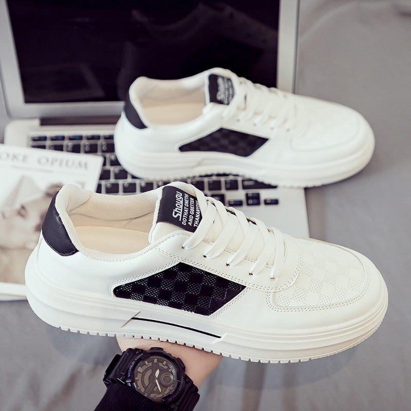 Damen Sneaker mit trendiger Karo-Optik und komfortabler Dämpfung EB