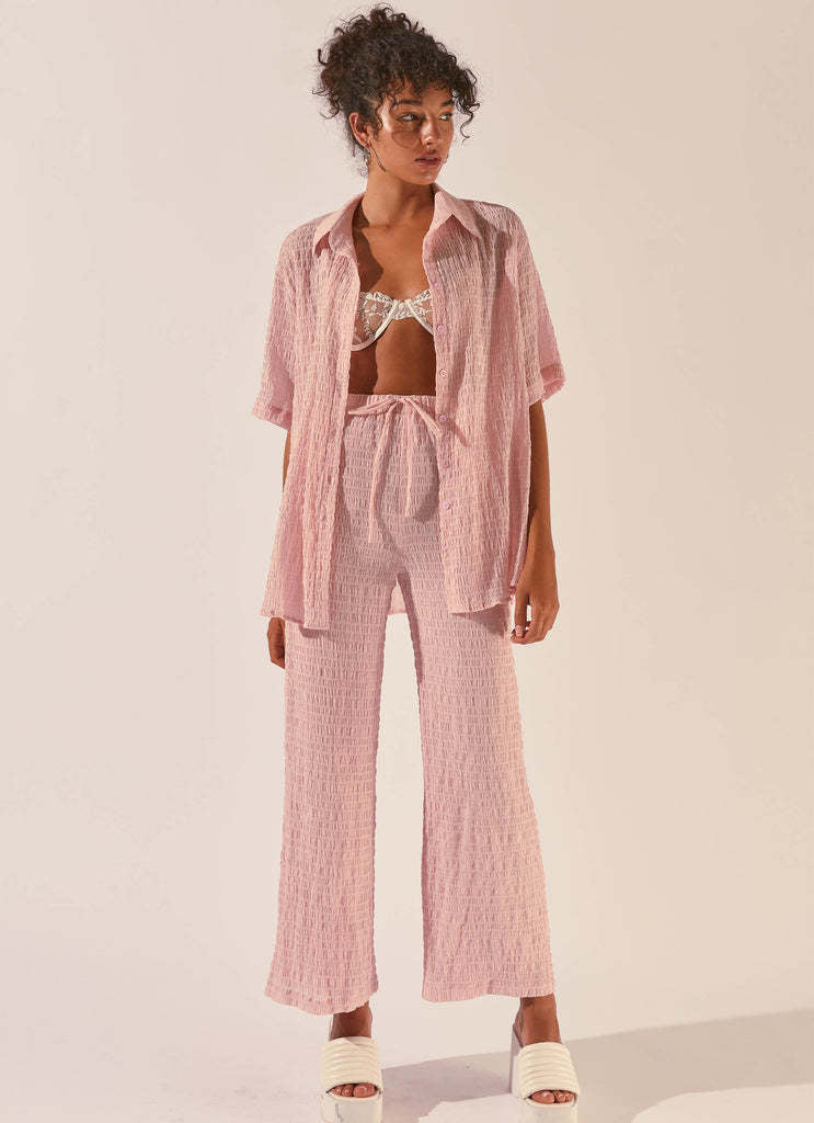 Damen luftiges und elegantes Zweiteiler-Set EB