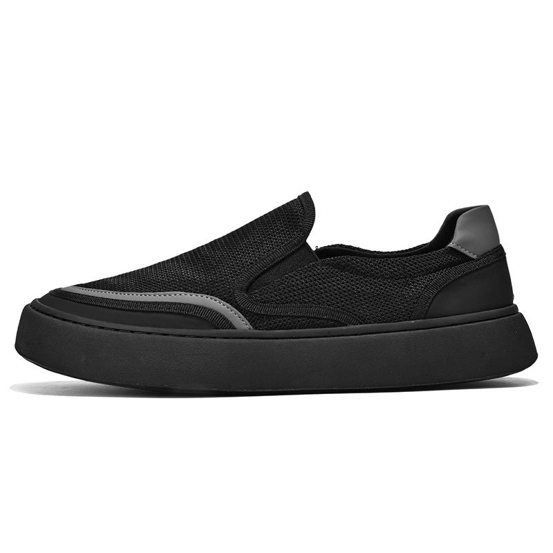 Damen Atmungsaktive Slip-On Sneakers mit flexiblem Sohlenprofil EB