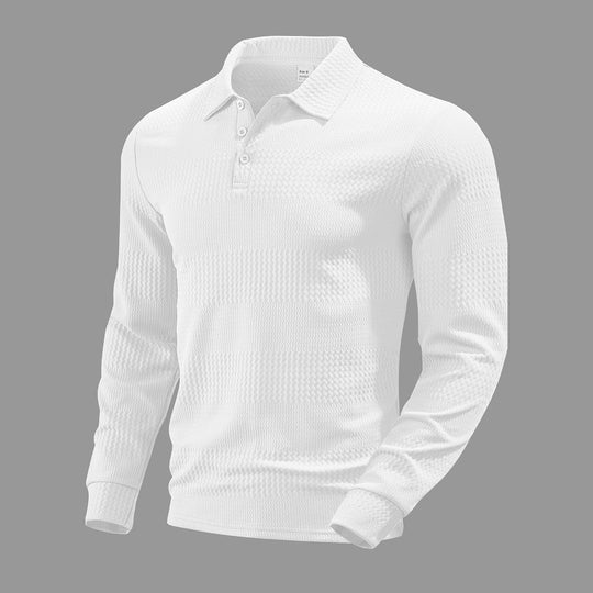 Herren Langarm Poloshirt EB