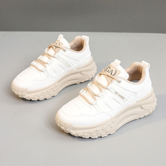 Damen Sportliche Sneaker mit dämpfender und atmungsaktiver Mesh-Oberfläche EB