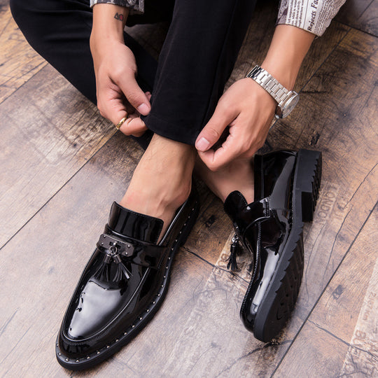 Damen Elegante Mokassins mit modischen Quasten und hochwertiger Sohle EB