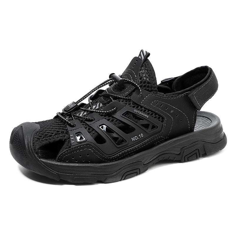 Damen Sportliche Outdoor-Sandalen mit stoßdämpfender Sohle und atmungsaktivem Obermaterial EB