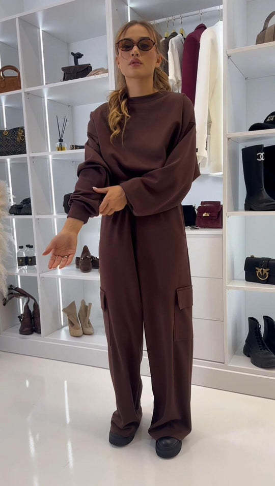 Damen Oversize-Loungewear-Set EB