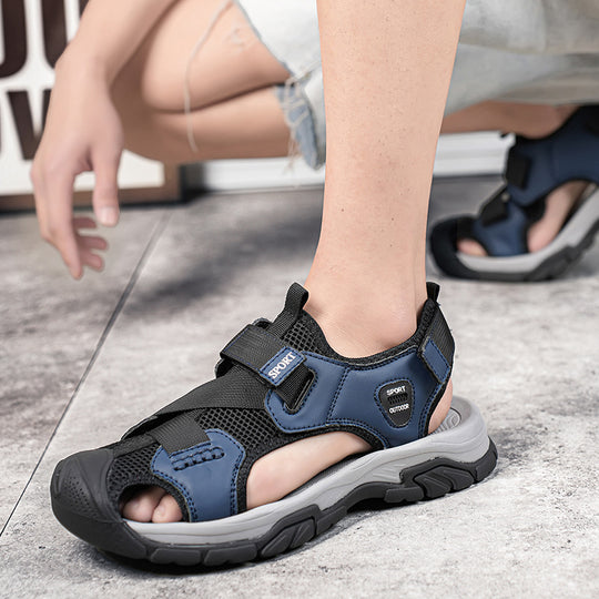 Damen Outdoor-Freizeitsandalen mit verstellbarem Riemen und rutschfester Sohle EB