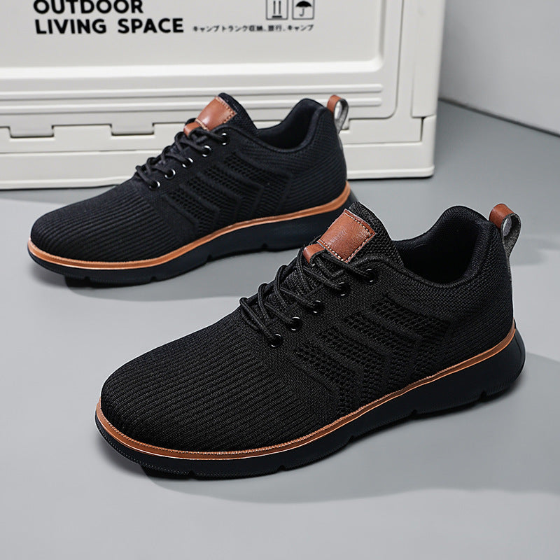 Damen Atmungsaktive und elastische Sneakers mit rutschfester Sohle EB