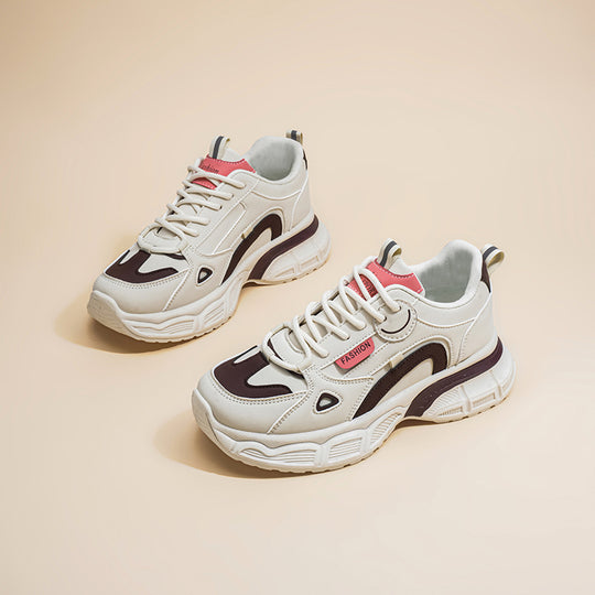 Damen Sportliche Chunky Sneakers mit trendigem Design EB