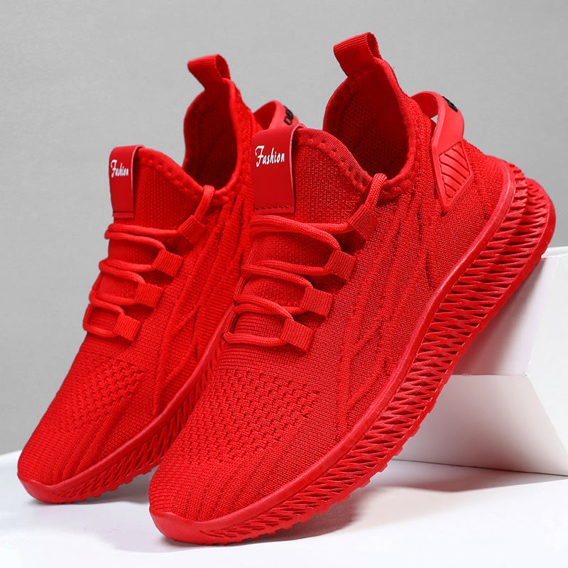 Damen Sportliche Elastische Sneakers mit atmungsaktivem Obermaterial EB
