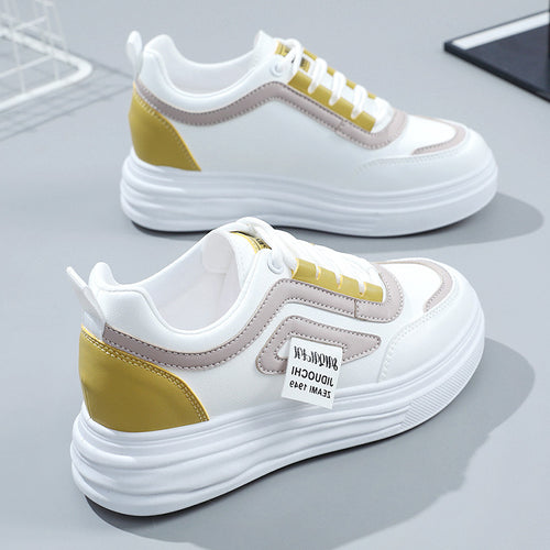 Damen sportliche Sneakers mit dämpfender Sohle und atmungsaktivem Obermaterial EB