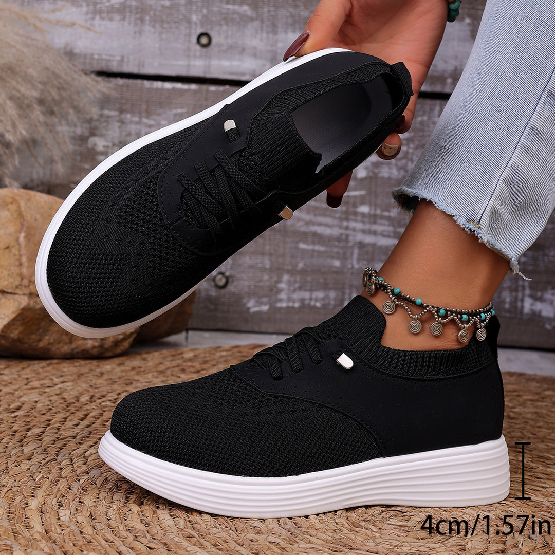 Damen Atmungsaktive Sneakers mit innovativem Strickdesign EB