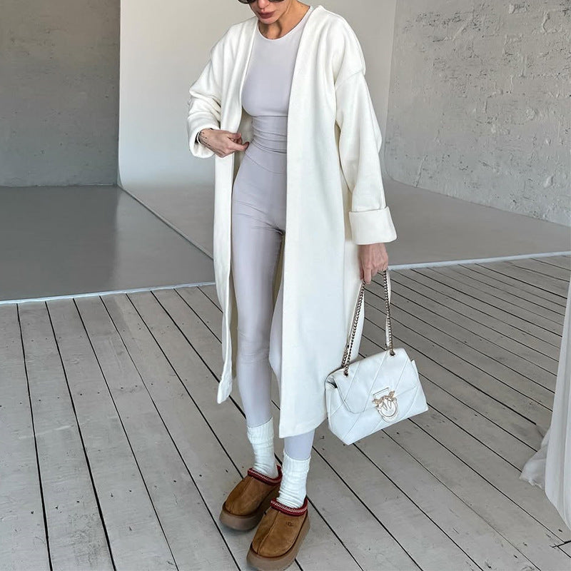 Damen Kuscheliger Oversize-Mantel EB