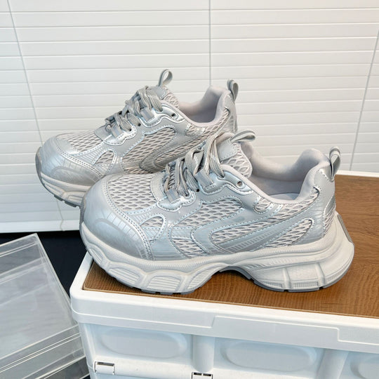 Damen Sportliche Lauf-Sneaker mit atmungsaktivem Obermaterial und gepolsterter Innensohle EB