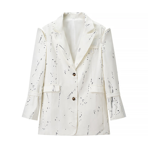 Damen trendiger Oversized-Blazer EB