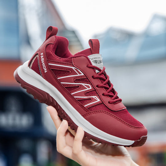 Damen Sportliche Lauf- und Freizeitschuhe mit atmungsaktivem Obermaterial und rutschfester Sohle EB
