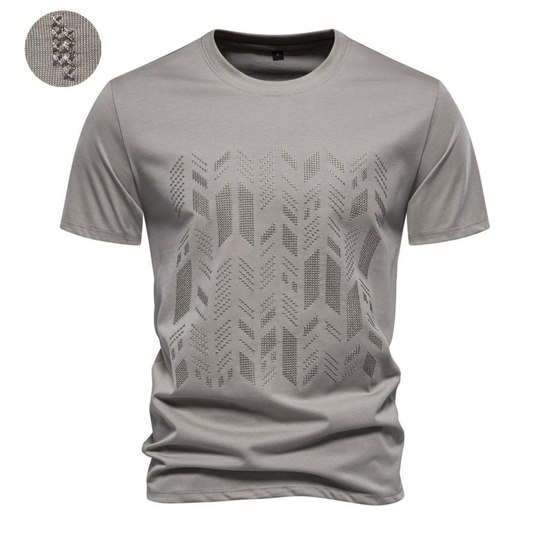 Herren T-Shirt mit innovativem Strukturdesign EB