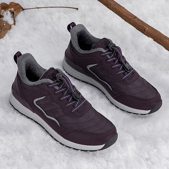 Damen Winterfest Sneakers mit wärmeisolierender Innensohle EB