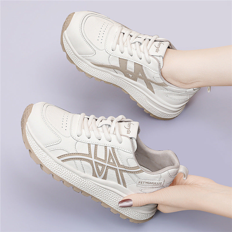 Damen Sportliche Sneakers mit dämpfender Sohle und atmungsaktivem Obermaterial EB