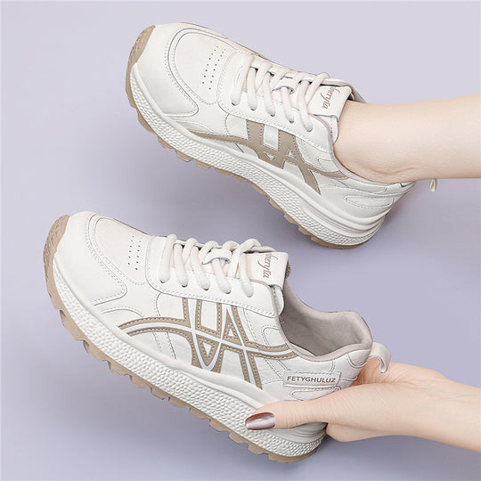 Damen Sportliche Sneakers mit dämpfender Sohle und atmungsaktivem Obermaterial EB