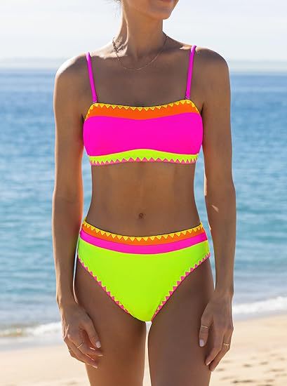 Damen Bunte Bikini EB