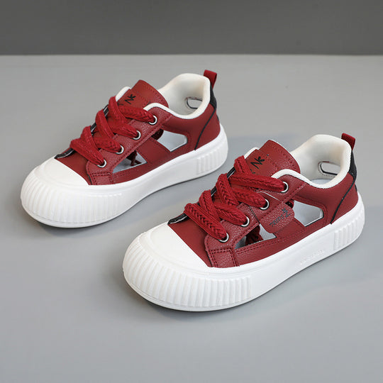 Damen Sportliche Sneaker mit atmungsaktiver Obermaterialstruktur und stoßdämpfender Sohle EB