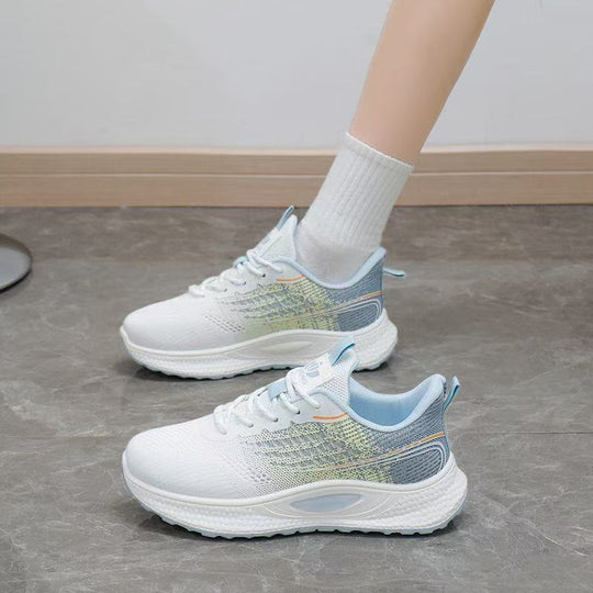 Damen Atmungsaktive Laufsneaker mit flexibler Sohle und Dämpfungstechnologie EB