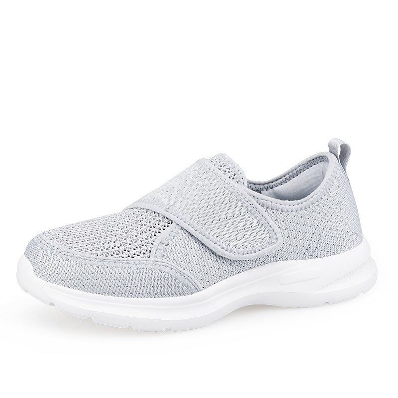 Damen Atmungsaktive Freizeit-Schuhe mit verstellbarem Klettverschluss EB