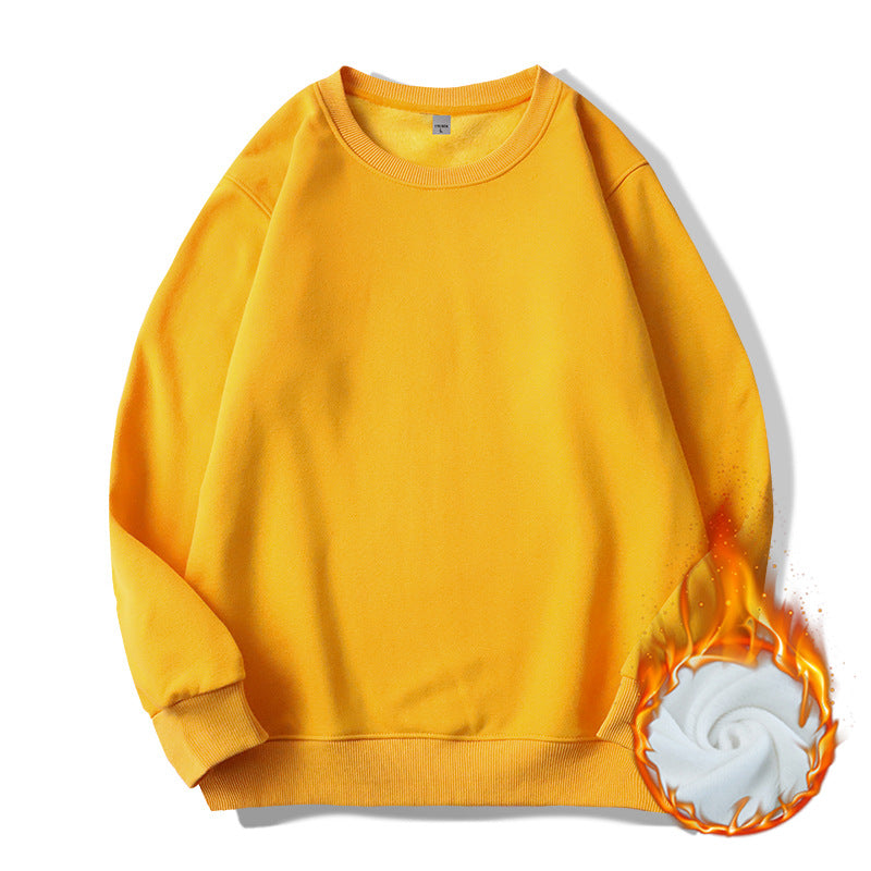 Unisex Thermo-Fleece Sweatshirt mit Rundhals und angerautem Innenfutter EB