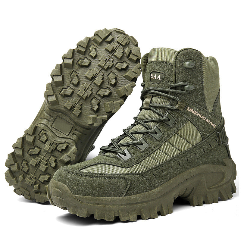 Damen Militärische Wanderschuhe mit rutschfester Sohle und atmungsaktivem Obermaterial EB