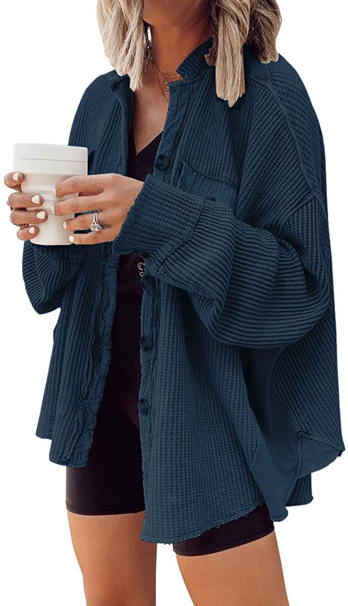 Damen Oversized Weste EB