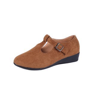 Damen Wedge-Pantoletten mit verstellbarem Riemen EB