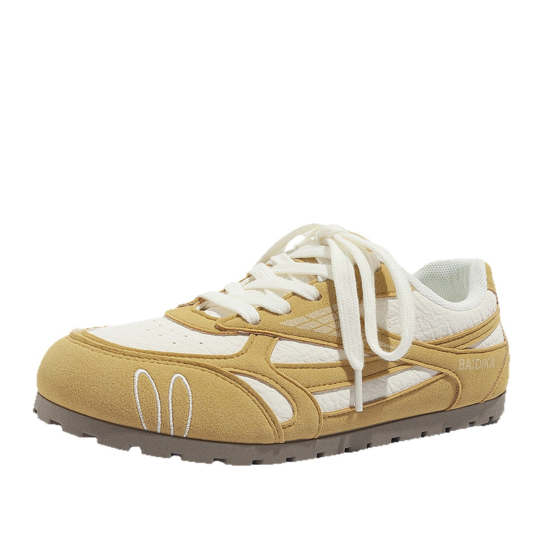 Damen Sportliche Sneakers mit weichem Innenfutter und rutschfester Gummisohle EB